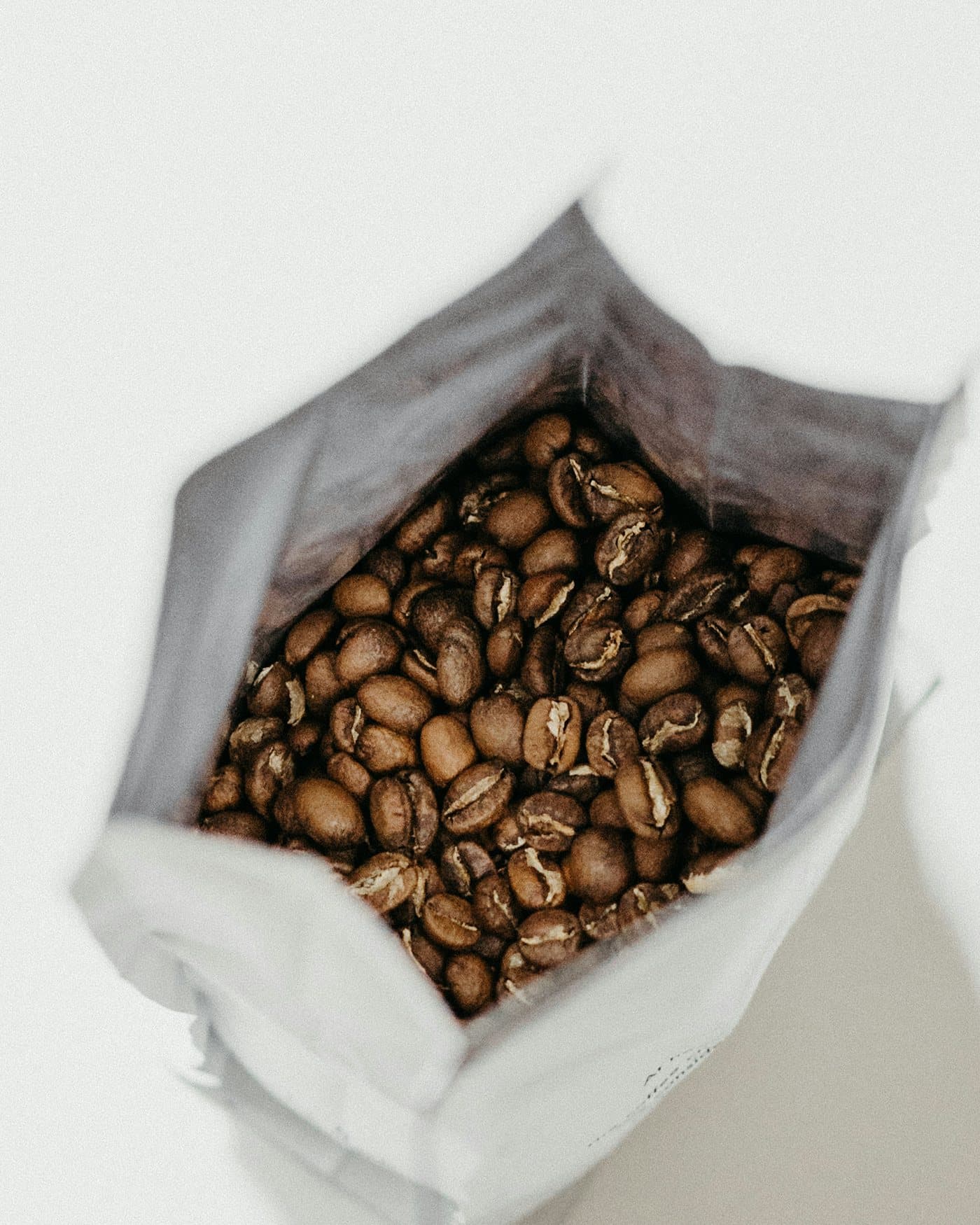 Bolsas de café tostado listas para la venta